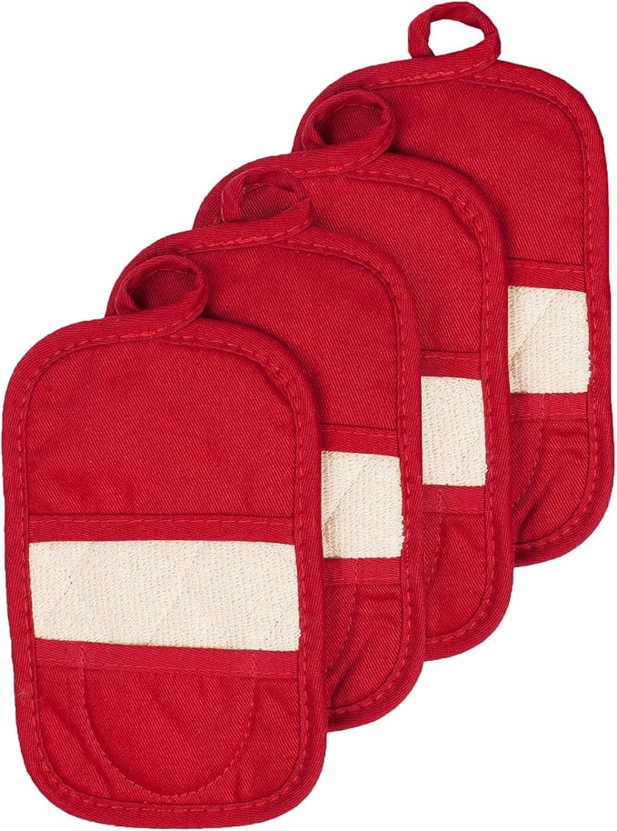 RITZ Premium Pot Holders & Heating Pads, 8.5" x 5.5", Heat Resistant, 100% by Ritz+Foodservice