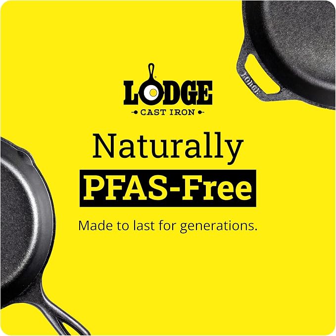 Lodge Seasoned Cast Iron Skillet 12 Inches - Image 9