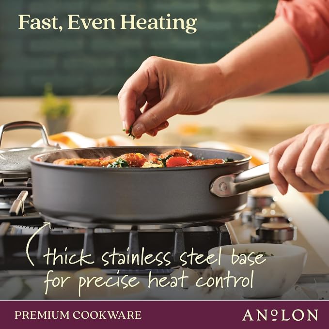 Anolon Accolade Forged Hard Anodized Nonstick Pots & Pans - Image 6
