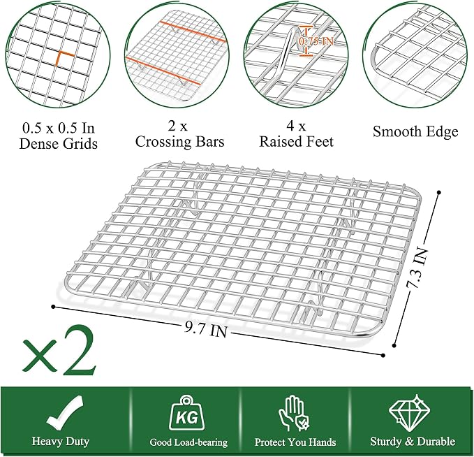 P&P CHEF 10.4 Inch Toaster Oven Pan - Image 3