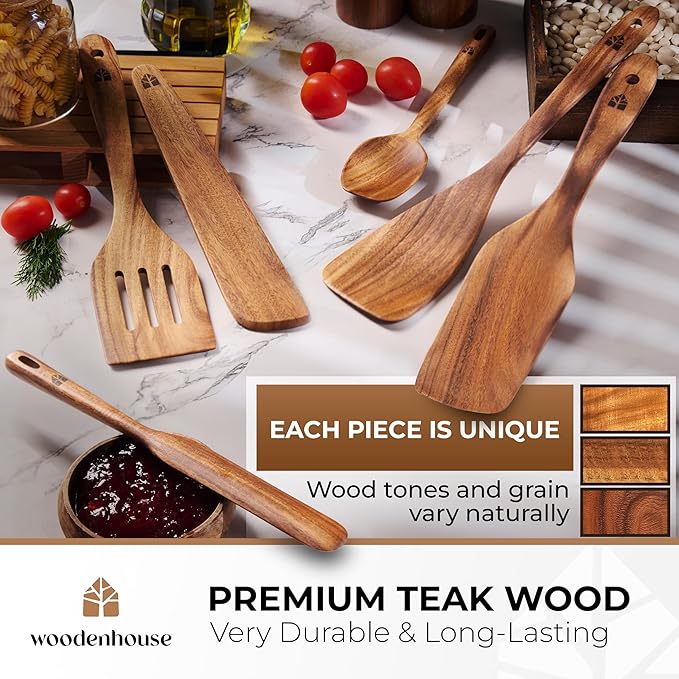 Wooden Spatula for Cooking - Image 3