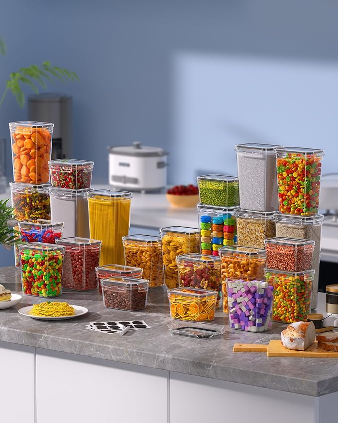 KEMETHY 30 PCS Airtight Food Storage Containers - Image 8