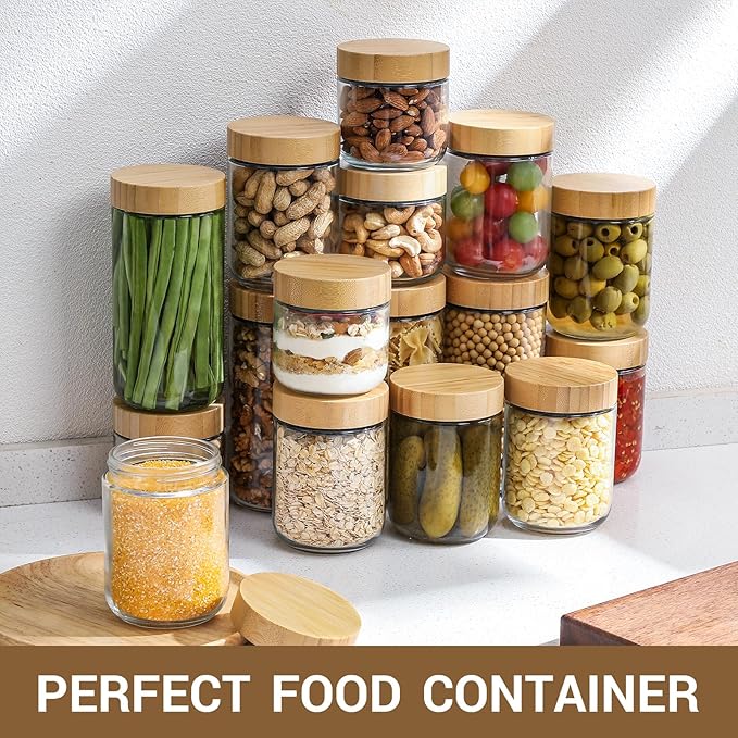 NETANY 4-pack 24oz Glass jars - Image 6