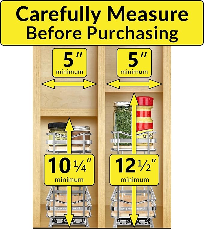LYNK PROFESSIONAL® Élite™ Pull Out Spice Organization - Image 4