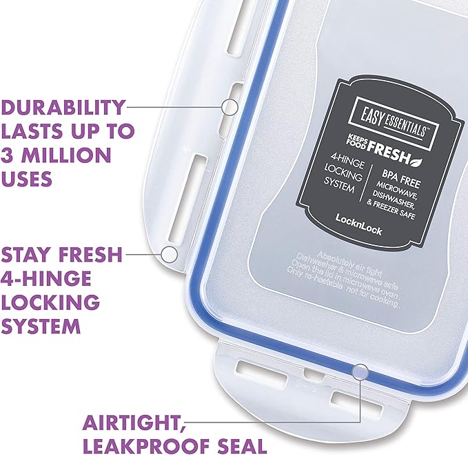 Lock & Lock Assorted Food Storage Container Set - Image 3