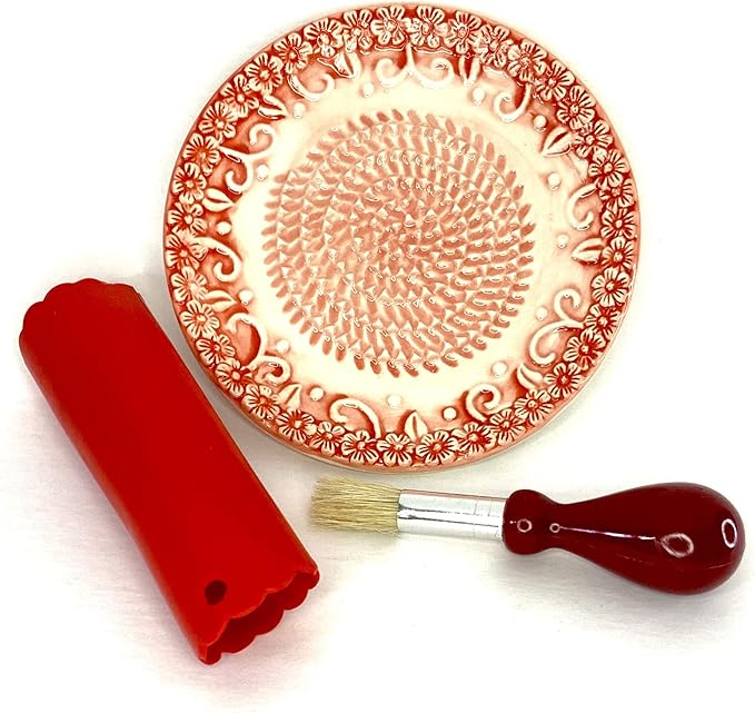 BonCera, All-in-one Premium Ceramic Garlic Grater Plate 4-Piece Set - Image 8