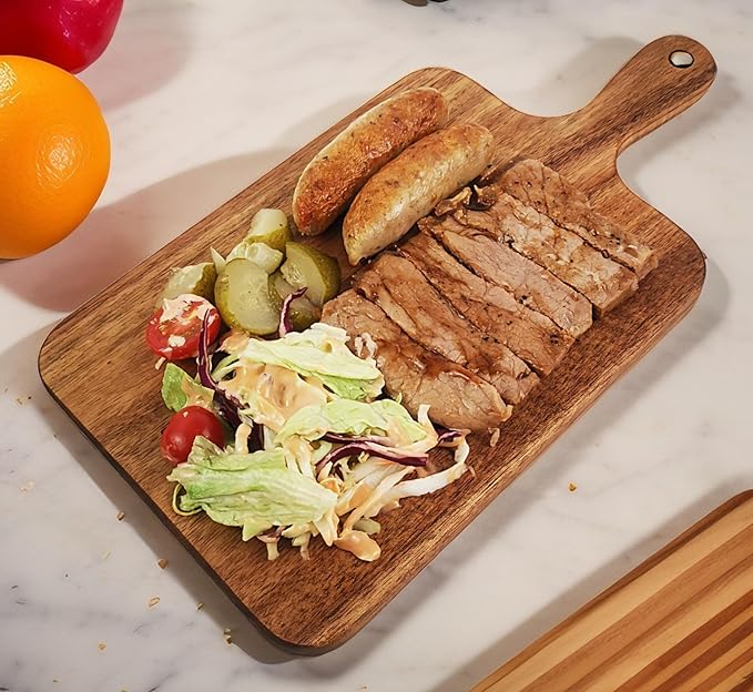 ZeQi Acacia Wood Cutting Board - Image 5