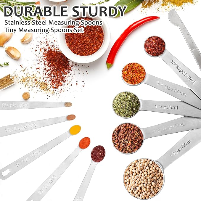 Accmor Stainless Steel Measuring Spoons Set - Image 2