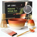 Matcha Whisk Set, Ceramic Matcha Kit Desert Style, Matcha Whisk and Bowl by GBBGhome
