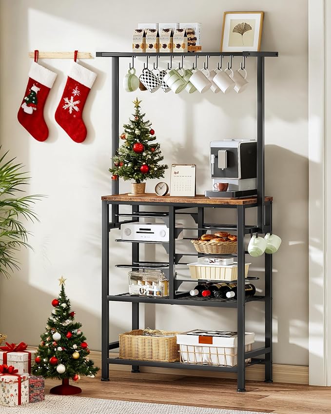 CHOEZON Pots and Pans Organizer Rack, Kitchen Bakers Rack, Kitchen Island Table - Image 3