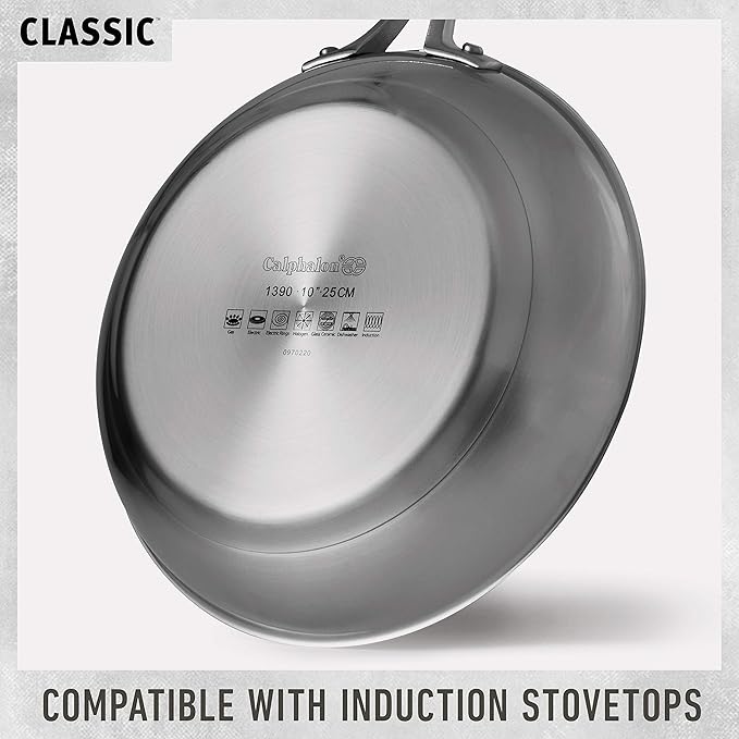 Calphalon Classic Stainless Steel Sauce Pan, Impact-Bonded Aluminum Base - Image 6