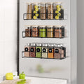 Mystozer 3 Pack Magnetic Spice Rack Organizer, Space Saver by Mystozer
