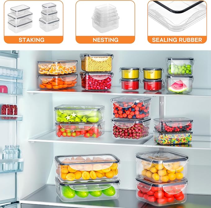 54 PCS Food Storage Containers - Image 5