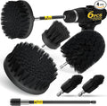 Holikme 6Pack Drill Brush Power Scrubber Cleaning Brush Extended Long by Holikme