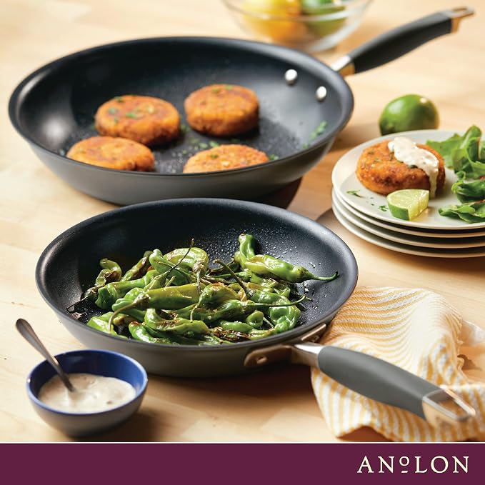 Anolon Advanced Home Hard-Anodized Nonstick Skillets - Image 12