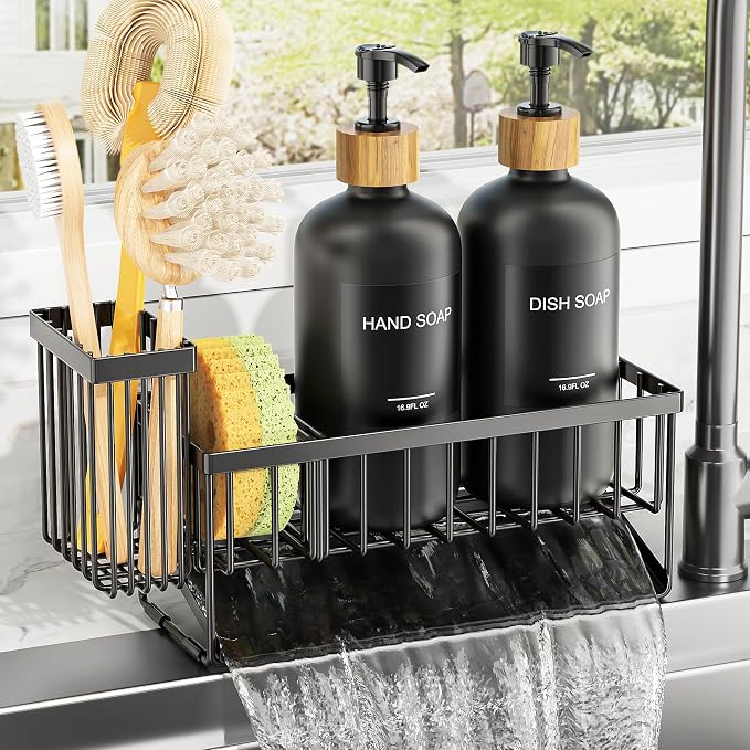 Cisily Kitchen Dish Soap Dispenser Set - Image 5