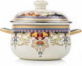 Nonstick Deep Enamel on Steel Stock Pot/Stockpot by OLYTARU