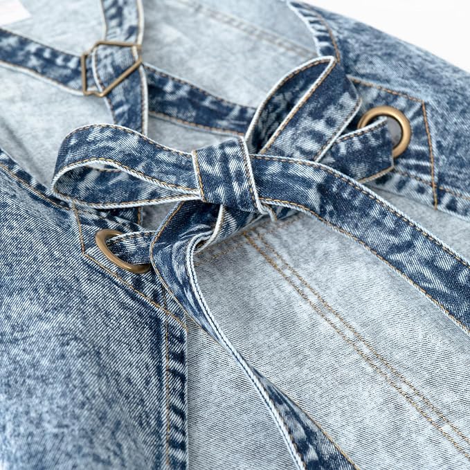 Jeanerlor - Cotton Denim Apron - Jean Apron - Image 7