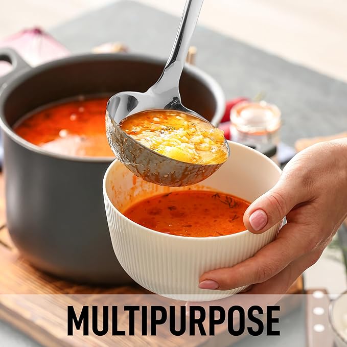 Zulay Kitchen Stainless Steel Soup Ladle - Image 4