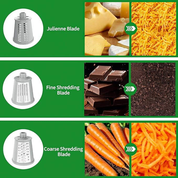 Ourokhome Rotary Cheese Grater Cheese Shredder - Image 3