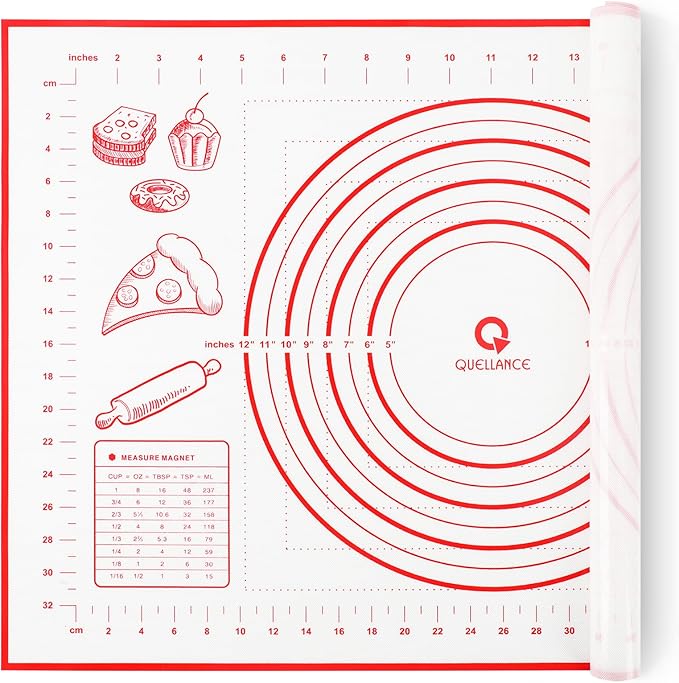 Silicone Pastry Baking Mat Dough by WelcometoQuellance