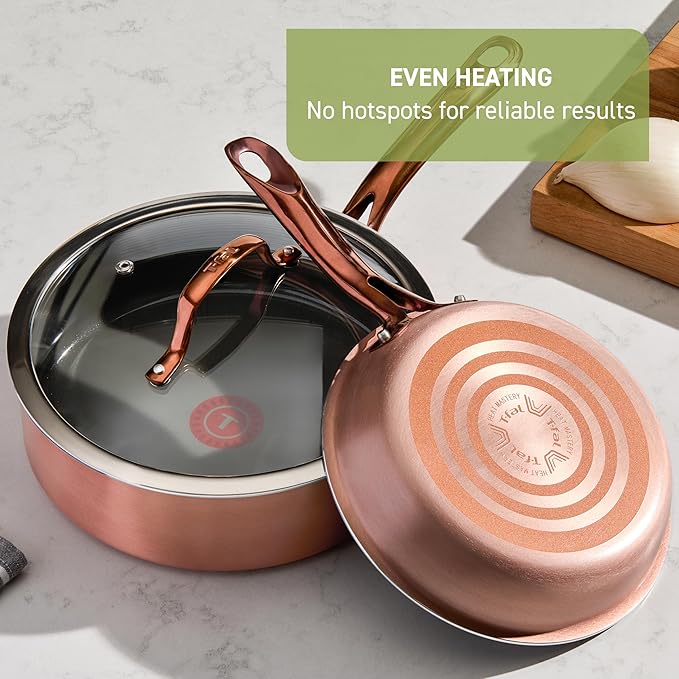 T-Fal Preserve Ceramic Nonstick Saute Pan - Image 6