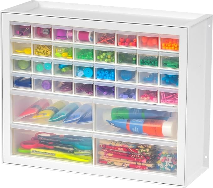 IRIS USA Small Parts Storage Cabinet, Made in USA, 36-Drawer Organizer by IRISUSA