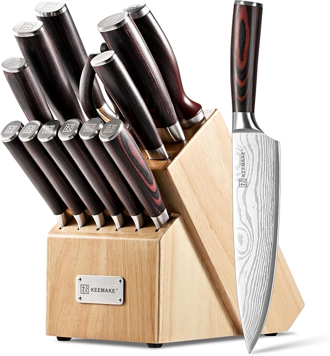 KEEMAKE 14-Piece Knife Set by KEEMAKE