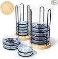 2PC Tumbler Lid Organizer, Detachable Cup Lid Organizer by TelKeen