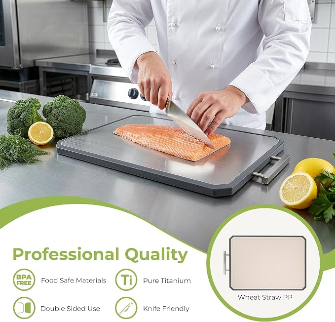 Freshware Titanium Cutting Board - Image 3