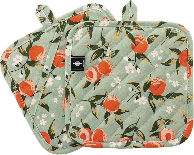BONTHEE Pot Holders for Kitchen Heat Resistant Hot Pads for Countertops Oven by BONTHEE