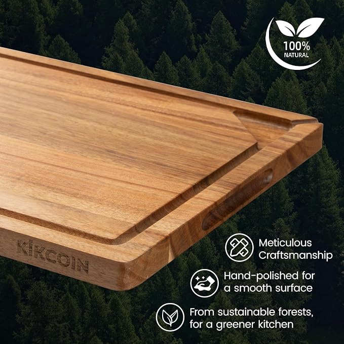 Kikcoin Acacia Wood Cutting Boards - Image 7