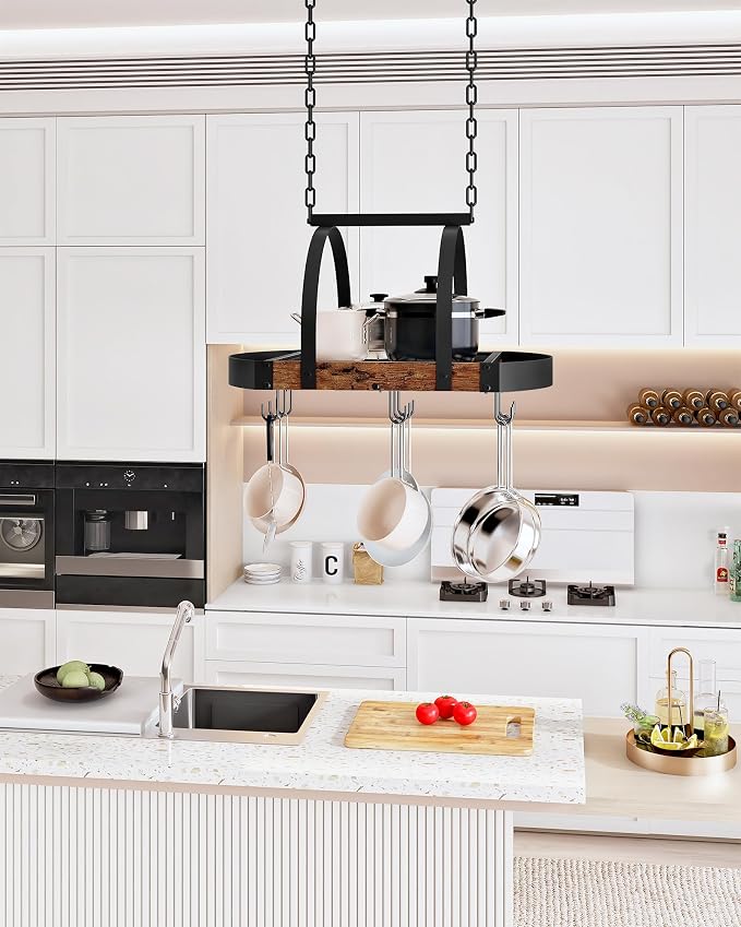 CHOEZON Hanging Pot Rack, Pot Hanger - Image 2