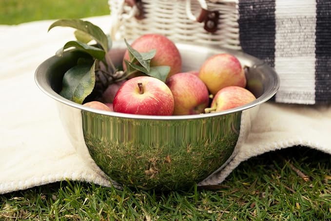 Fox Run Brands 2.75-Quart Stainless Steel Mixing Bowl - Image 2