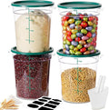 4QT NSF Round Food Storage Containers by SVKLHY