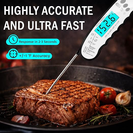 COOLMI Digital Meat Thermometer - Image 2
