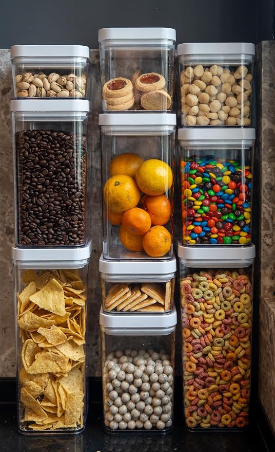 Amazon Basics Airtight Food Storage Containers, BPA Free, Dishwasher Safe - Image 4