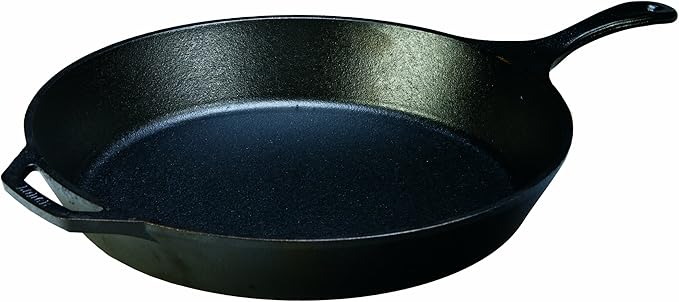 Lodge Seasoned Cast Iron Skillet 15 Inches - Image 4