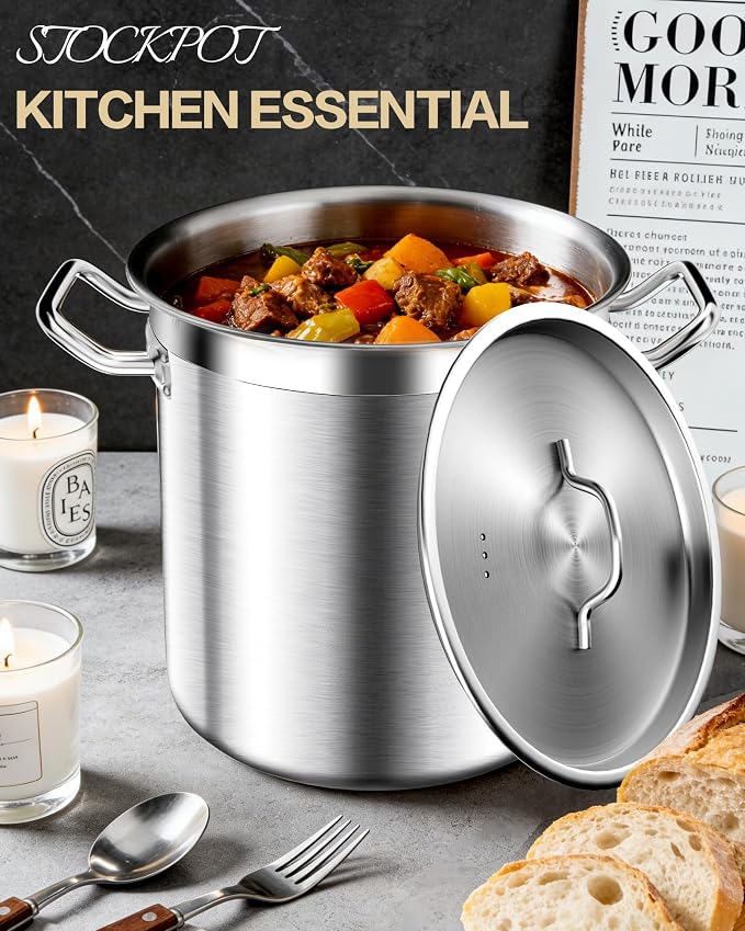 STOCKPOT Commercial Grade Large Stock Pots - Image 8
