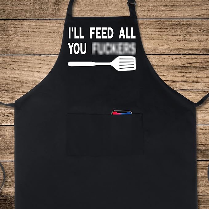 Xornis 100% Cotton Funny Apron - Image 2