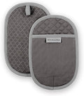 KitchenAid Asteroid Pot Holder 2-Pack Set, Charcoal Grey by KitchenAid