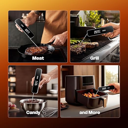 Meat Thermometer Digital, 0.3 Sec Instant Read Food Thermometer - Image 7