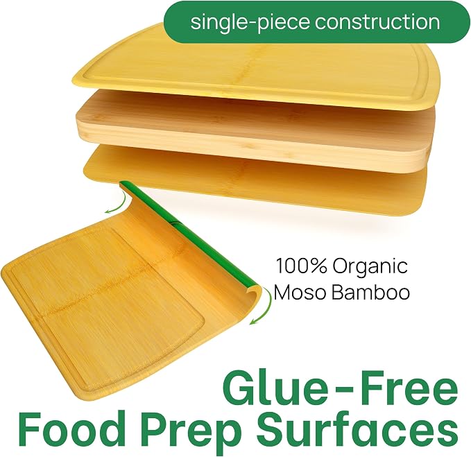Small Bamboo Cutting Board – 12 Inch Wood Cutting Boards - Image 2