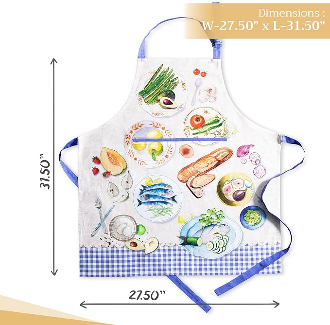 Maison d' Hermine 100% Cotton Apron - Image 4
