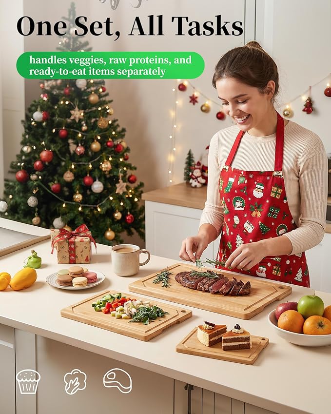Kitchen Cutting Board Set - Image 3