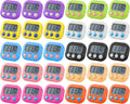 Weewooday 30 Pcs Large Classroom Timers Stopwatch Magnetic Kitchen Digital by Weewooday