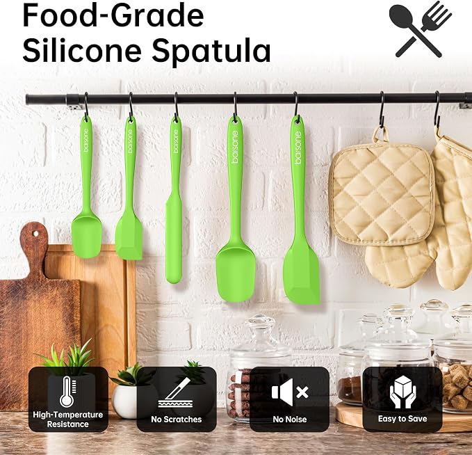 5-Piece Silicone Spatula Set - Image 5