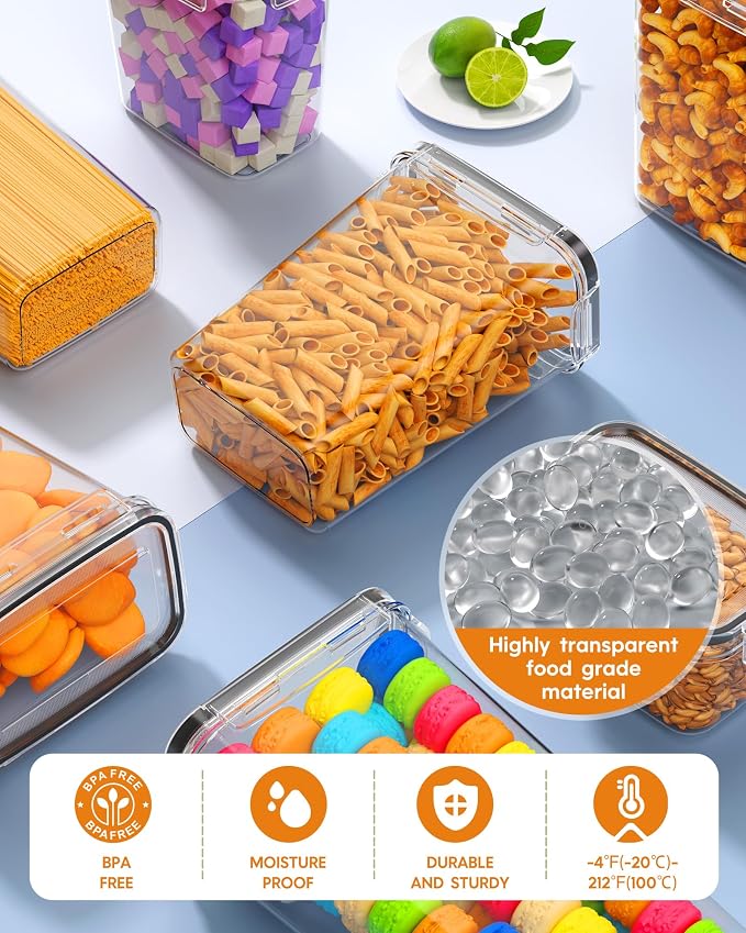 KEMETHY 36 PCS Airtight Food Storage Containers - Image 4