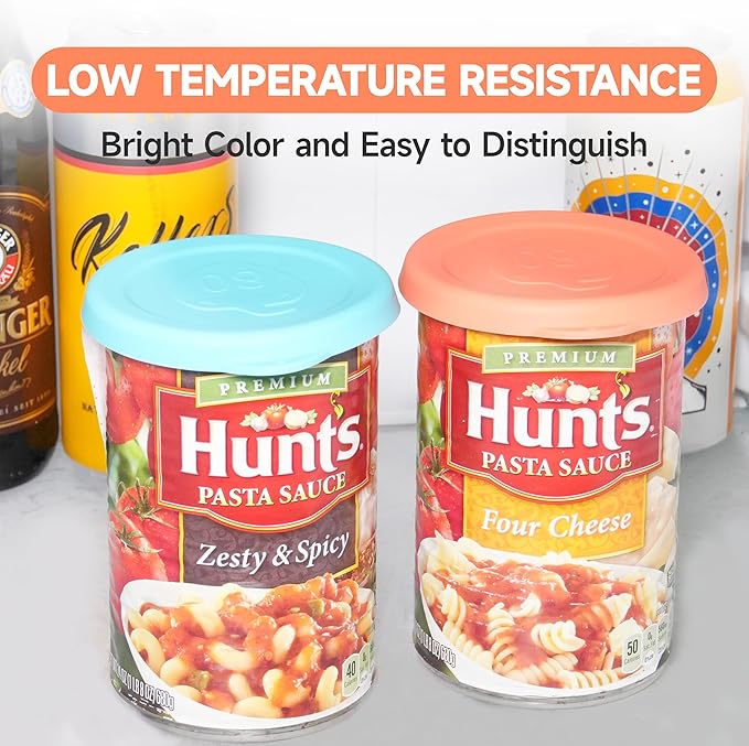 2PCs 3.5-inch Silicone Can Lids - Image 6