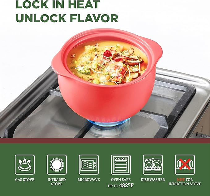 MINH LONG 3-Qt Porcelain Dutch Oven - Image 2